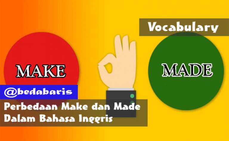 Perbedaan Make Dan Made Dalam Bahasa Inggris Beserta Contoh Kalimatnya