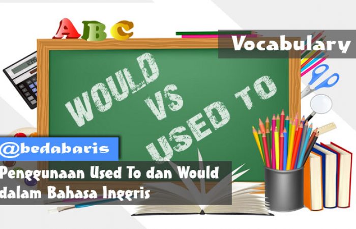 Perbedaan Antara Used To dan Would dalam Bahasa Inggris