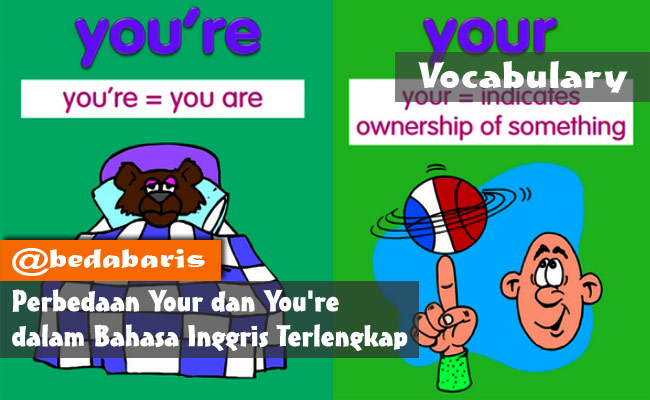Perbedaan Your dan You're dalam Bahasa Inggris Terlengkap